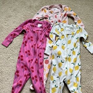 Set of 3- Hanna Andersson pajamas